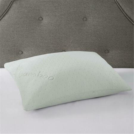 SLEEP PHILOSOPHY Shredded Memory Foam Pillow - Ivory, Queen Size BASI30-0524